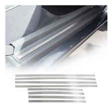 Einstiegsleisten Türschweller für Mercedes C Klasse Chrom Gebürstet 8x Einstiegsleisten Türschweller für Mercedes C Klasse Chrom Gebürstet 8x
