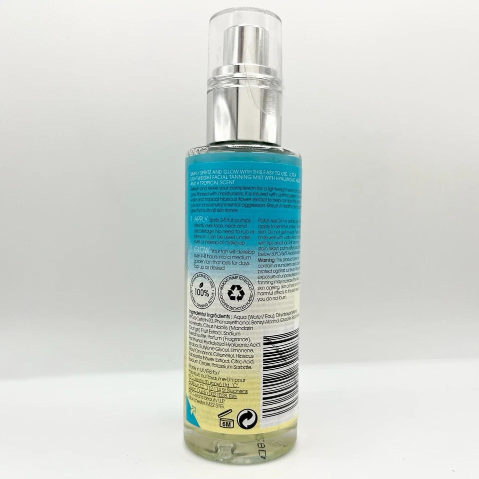 St Tropez Self Tan Purity Bronzing Water Face Mist 80 mL/ 2.7 fl oz Full Sz New - Image 2 of 3