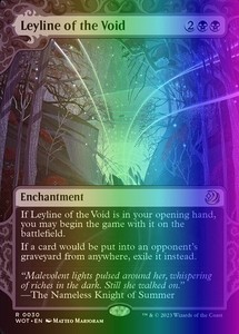 Leyline of the Void (30/103) Wilds of Eldraine: Enchanting Tales - Foil