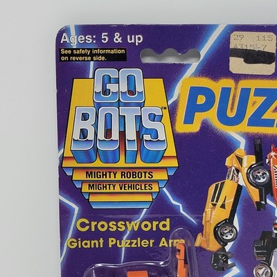 Tonka GoBots Puzzler: Crossword - Giant Puzzler Arm Action Figure