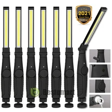 LOT Rechargeable LED Work Light Mechanic Flashlight Lamp Garage Camping Torch