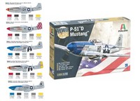 Italeri 1/72 Flugzeugbausatz P 51D Mustang Aces Modellbau Statisches Modell