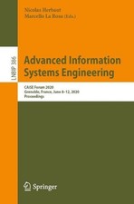 Advanced Information Systems Engineering: CAiSE Forum 2020, Grenoble, France, Ju