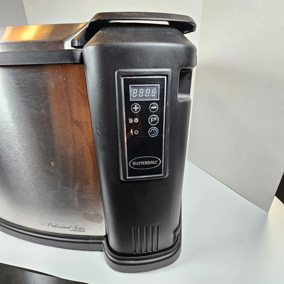 Freidora de pavo eléctrica Butterball XL 23014414 usada Masterbuilt Pro Series Foto 2 de 4