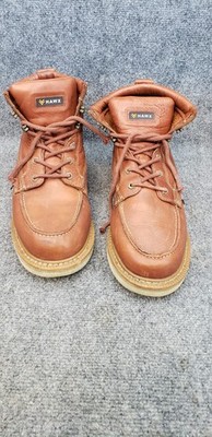 Hawx 6'' Wedge Soft Toe Work Boot Brown Men's Size 11.5D BHX00RPW1