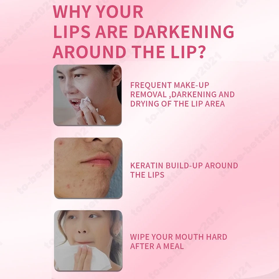 10X Gel Collagen Face Lip Care Anti Wrinkle Moisturising Mask Cleansing Hydrogel - Image 3 of 4