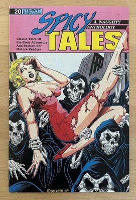 SPICY TALES # 20 Eternity Comics 1990, Comic Book