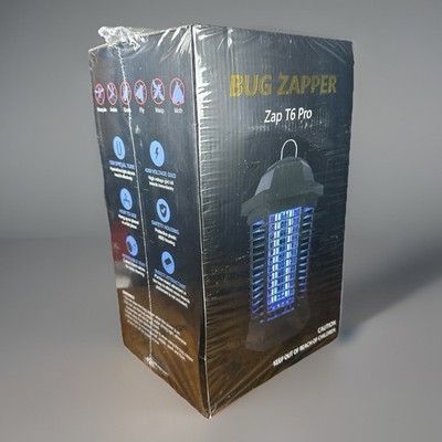 GOOTOP Bug Zapper Outdoor, Mosquito Zapper, 3 Prong Plug in Electric Fly Zapper