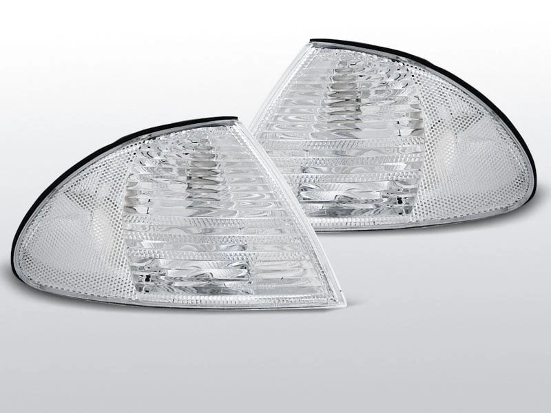 Mga tagapagpahiwatig sa harap for BMW 3 Series E46 98-01 Chrome DEPO KPBM24WS XI - Image 2 of 4