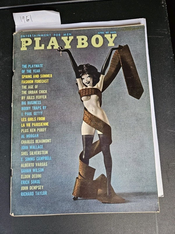 April 1961 Vintage Playboy Magazine