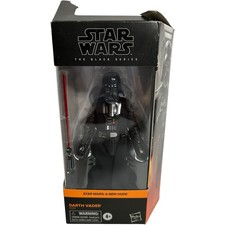 Star Wars Black Series Darth Vader 6  Figure-A New Hope  06 Hasbro-READ