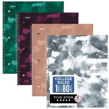 Spiral Notebook Study App, 1 Subject, College Ruled Paper, 8-1/2" x 11", 80...