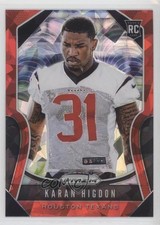 2019 Panini Prizm Rookies Red Ice Prizm Karan Higdon #333 s6o
