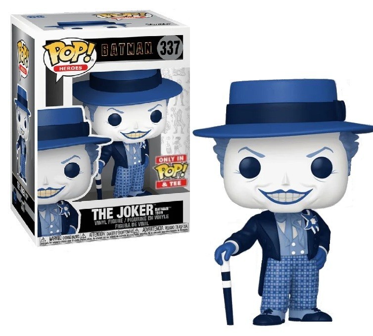POP! Batman - THE JOKER 1989 (BLUE) #337