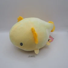 D1607C J. dream Axolotl Yellow Upa Plush 7" TAG Stuffed Toy Doll Japan