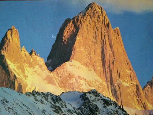 PATAGONIA foto poster grande formato Fitz Roy CAI LECCO 1996 - Imagen 2 de 6