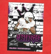 2023 Leaf Draft Bijan Robinson Touchdown Kings #95