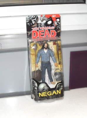 The Walking Dead Comic Series 5 Negan Action Figure 12,7 Cm – Con Lucille, Secchio E Testa Di Ken