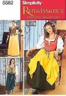 Simplicity Sewing Pattern 5582 P5 Misses Costumes