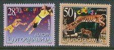 Yugoslavia 2002 - Europa - The Circus - Set of 2 - MNH