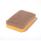 Natural Kitchen Sponge Biodegradable Cellulose and Coconut Scrubbe | 12 Pack