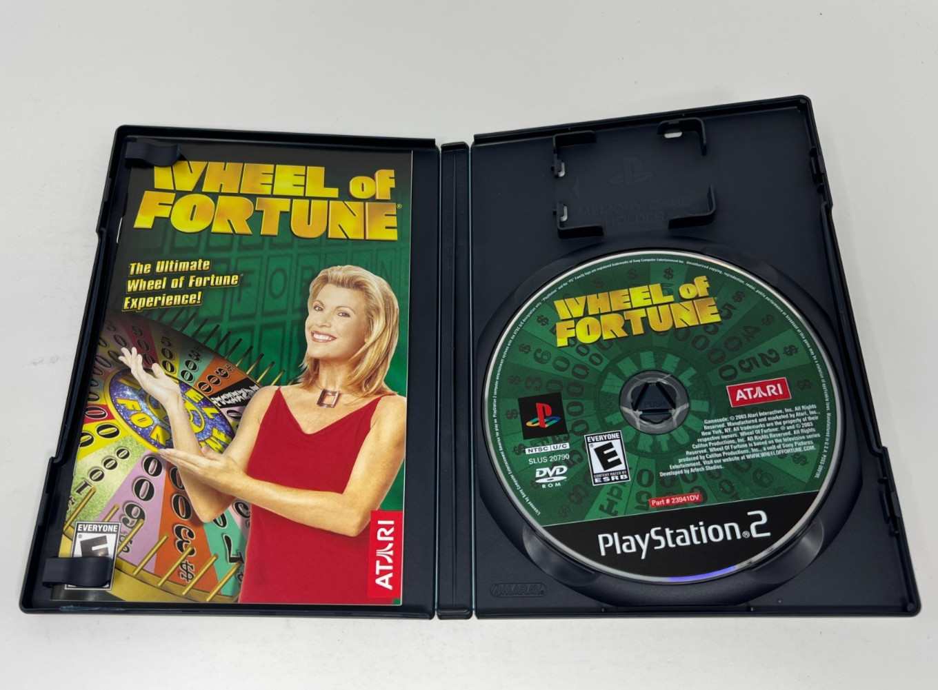 Wheel of Fortune (Sony PlayStation 2 2003) PS2 Complete With Manual