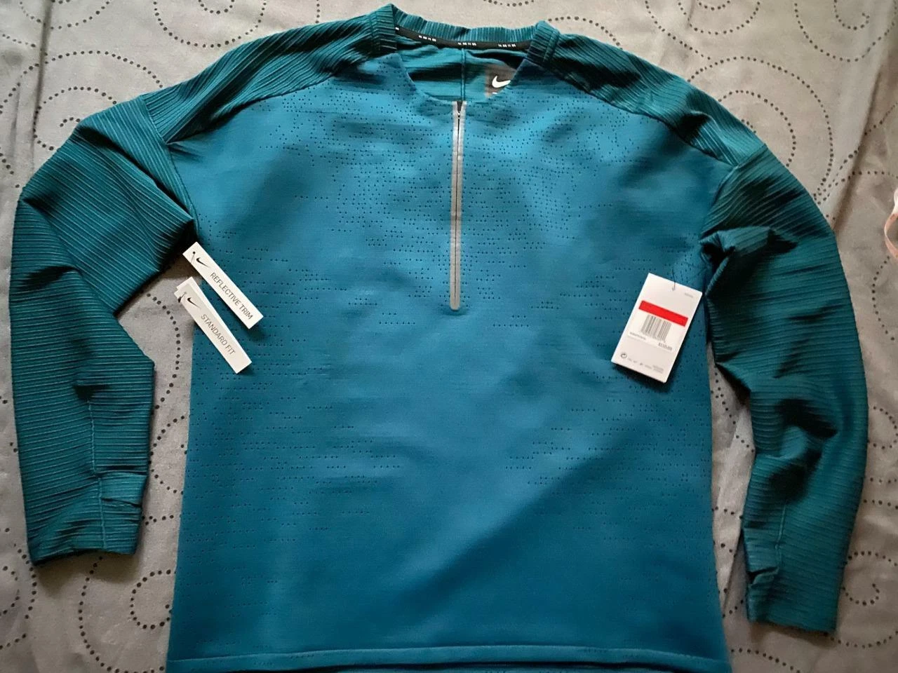 NIKE TECH PACK LONG SLEEVE COOL ZONED RUNNING SPHERE TOP SIZE L MEN NWT $110.00