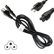 HQRP 10ft AC Power Cord for LG 32-79" Series 4K UHD Smart LED TV /  EAD62348802