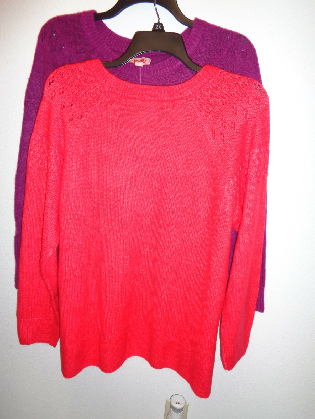 EVRI Sweaters Size 1X NWT Bundle Lot