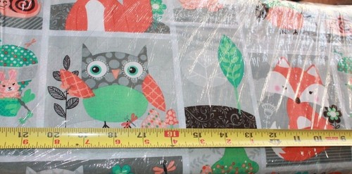 Owl's Woodland Adventure Quilt Fabric from Studio e 43/45 Inches Wide - Picture 3 of 21