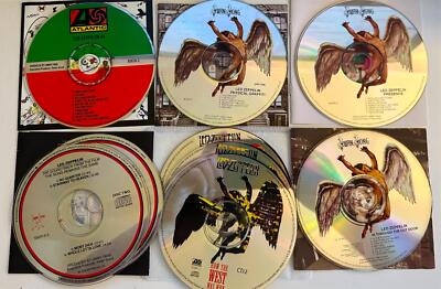 LED ZEPPELIN (Lot of 10) CDs How West, III, Presence, Physical Graffiti & more