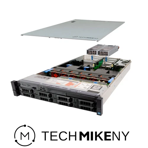 Dell PowerEdge R730 Server 2x E5-2697v3 2.60Ghz 28-Core 128GB RAM 5x 4TB SAS 12G