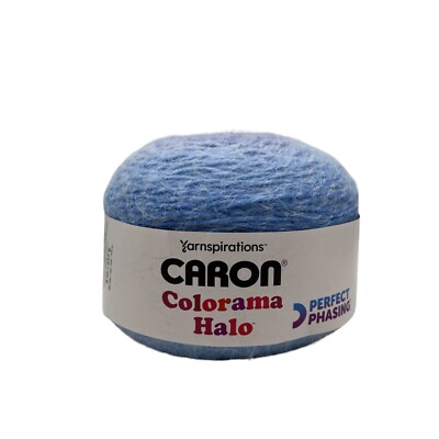 Caron Colorama Halo Yarn Ultra Marine Blue Blended 481 Yards Washable Knitting