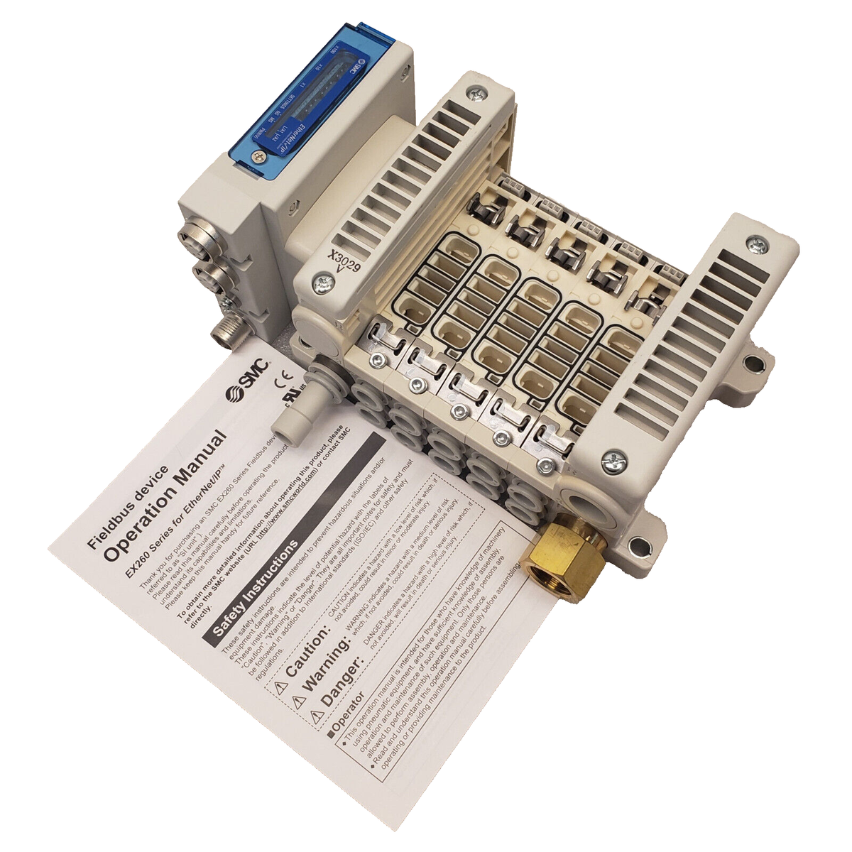 SMC VV5QC21-05C8SEAN0-S-X3029V MFLD Plug-in Terminal Block VV5QC21