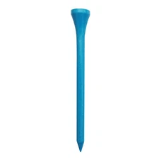 500 x 3 1/4"  Wooden Golf Tees - Neon Blue