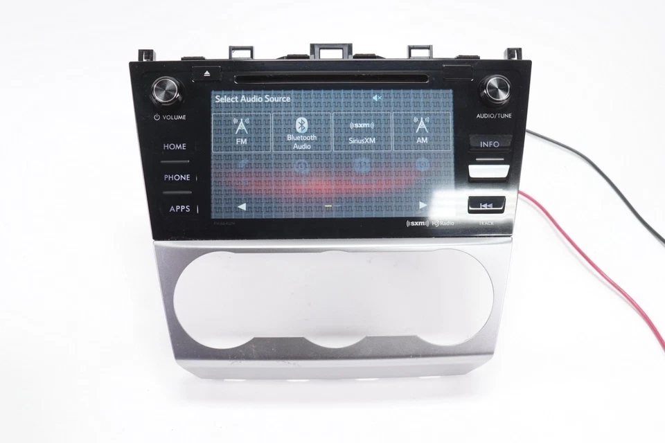 Sintonizador de radio HD Subaru Impreza XV CROSSTREK reproductor de CD pantalla OEM 2015 * Foto 2 de 4
