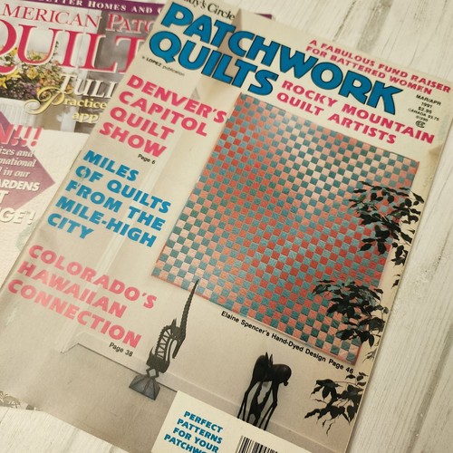 Lot of Vintage Quilts Quilting Magazines Patterns Quilt Almanac Quilters - Picture 2 of 9