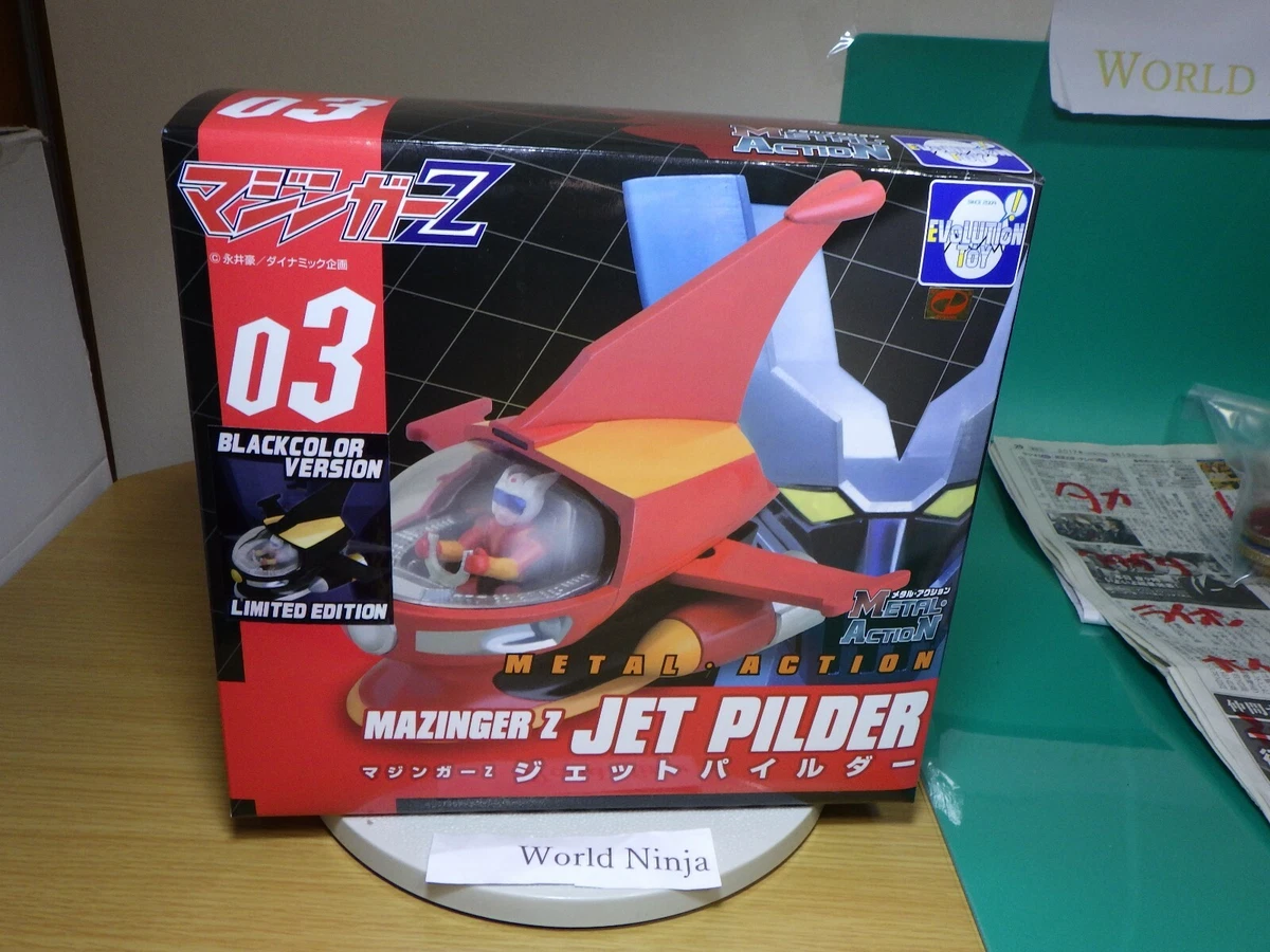 New Evolution Toy Metal Action No.3 Mazinger Z Jet Pilder Black