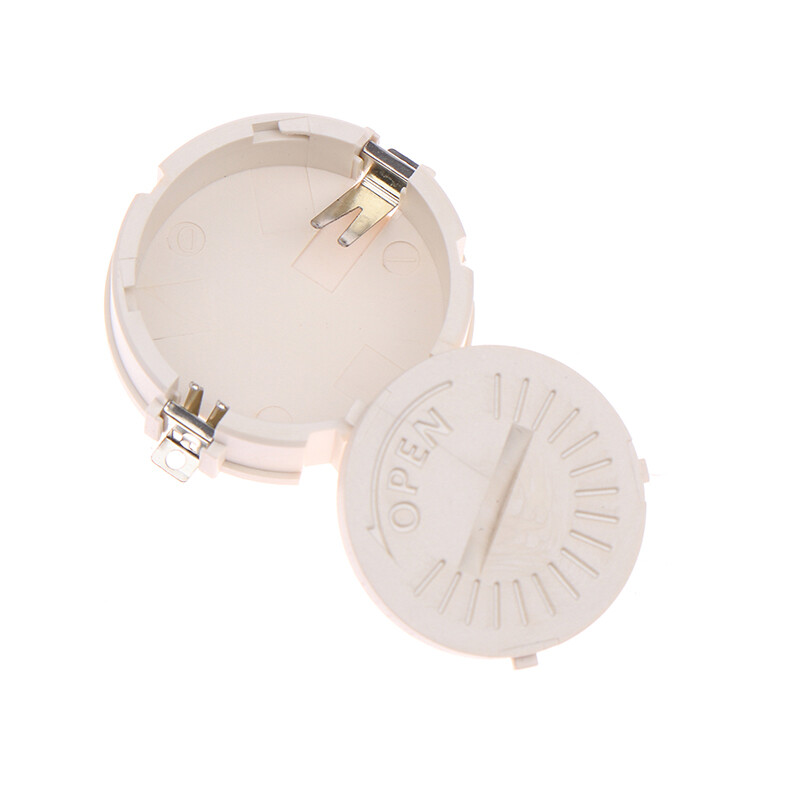 SMD CR2450 Coin Cell Holder With Cover 2 Pins BS24504 For Button Cell