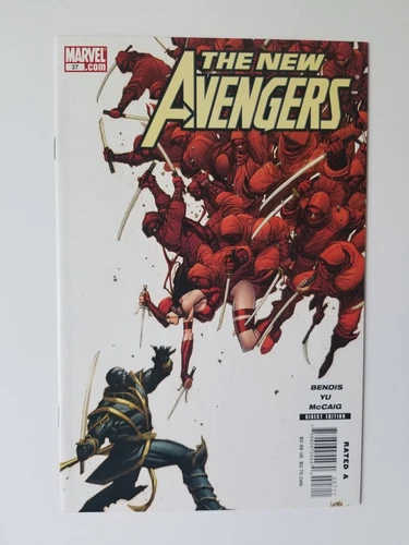 New Avengers #27 (2007 Marvel Comics) First Appearance of 2nd Ronin Hawkeye ~ NM