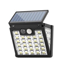 Outdoor LED Solar Lights PIR Motion Sensor Garden Flood Security Light Wall Lamp
