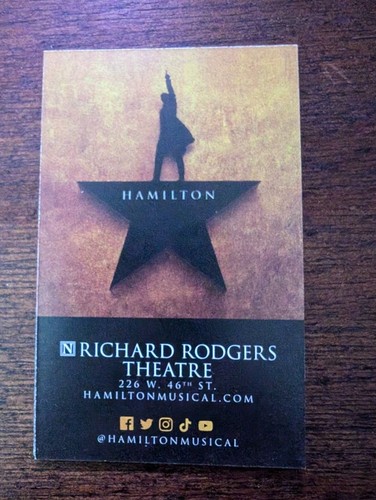 Broadway & Off Broadway Mini-Cards - Picture 9 of 33