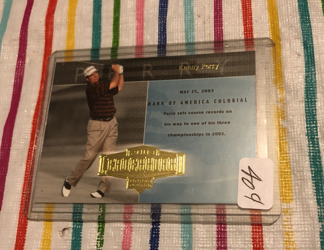 2004 upper deck leaderboard #64 kenny perry