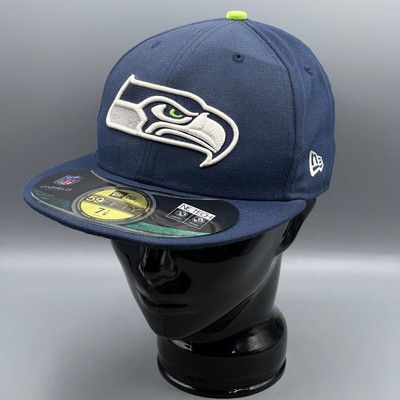 Seattle Seahawks Cap Hat Fitted 7 1/8 