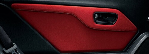 JDM OEM Honda S660 JW5 Door lining Panel Red x Dark Gray stitch Set 2015- JAPAN - Picture 3 of 7