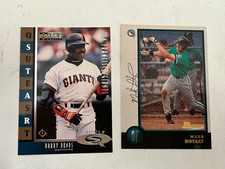 (2) 1998 BASEBALL-COLLECTOR'S CHOICE STARQUEST B.BONDS #SQ-15&BOWMAN KOTSAY#218