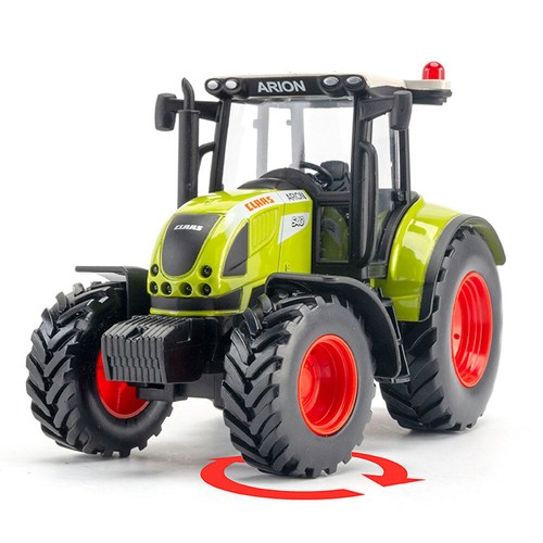 1/32 Scale Farm Tractor Toy Diecast Metal Alloy Toy Vehicle Boys Toys Kids Gifts - Picture 2 of 4