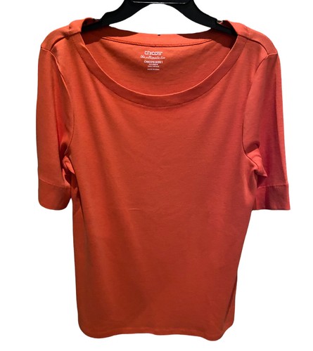 T Shirt Short Sleeve Womens Chico 