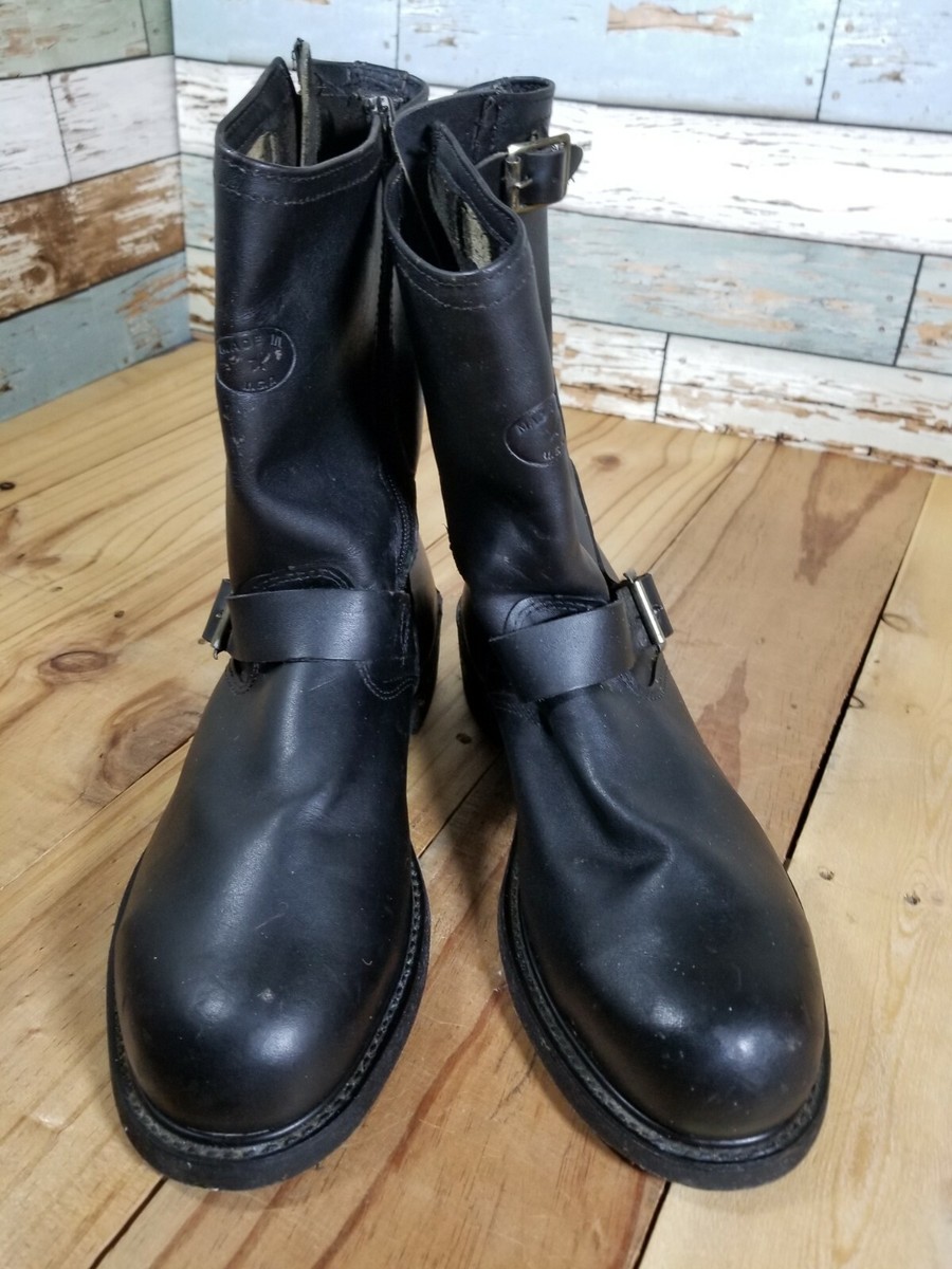 Armortred Neoprene Cord Electricians Boots Mens Size 1/2 Zip Up Made In  USA