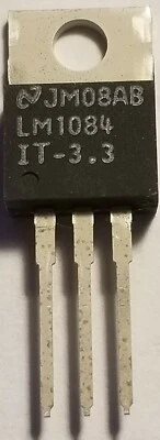 3x National Semi LM1084it-3.3 3.3v 8A 3 terminal regulator 27vdc in NEW Shipped! - Image 1 of 4